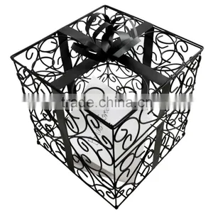 Metal Wire Gift Card Holder Basket thumbnail-2
