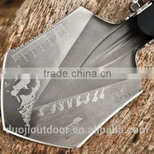 New Function Multi-function Compact Emergency Gear With Shovel Hoe Knife Fire Starter thumbnail-2