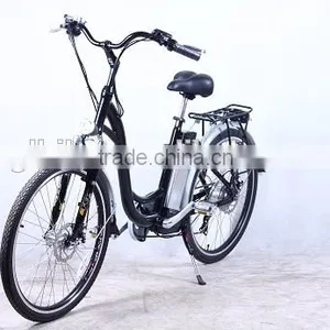 Best Sale Popular Electric Bicycle 250W Bafang Brushless Motor Electric City Bike for Lady thumbnail-4