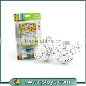 China Most Popular Products DIY Inflatable Clownfish and Plane Toys for Kids thumbnail-6