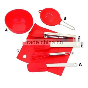 SS0019 / Kids Silicone Baking Set thumbnail-1