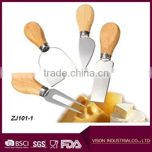 Wood Hanle Cheese Set thumbnail-1