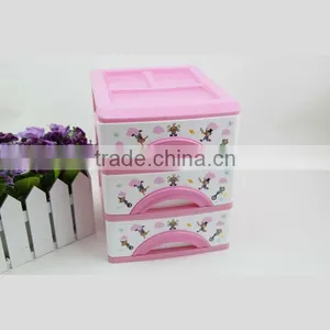3 Layers Plastic Storage Drawer thumbnail-1