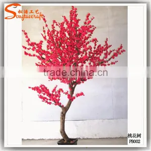Hot Sale Artificial Cherry Tree Decoration Indoor Fake Tree Artificial Pink Cherry Treeerry Blossom Tree thumbnail-6
