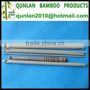 Double Pointed Bamboo Crochet Hook thumbnail-1