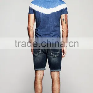 Men's Tie Dye T-shirt, Cotton Jesery T-shirt, Customized Logo T-shirt thumbnail-2