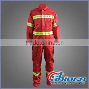 93%meta-aramid & 5% Para-aramid & 2 % Para-aramid NFPA2112 Fire Resisting Workwear / Flame Retardant Coverall for Men Coverall thumbnail-1