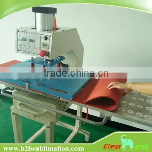 t Shirt Pneumatic 2 Worktable Heat Press Machine for Sales thumbnail-1