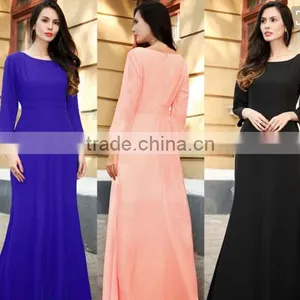 GZY Woman Dress Fashion Lady Long Party Dress 2017 Stock Shiny Model Factory Wholesale Guangzhou Slim thumbnail-1