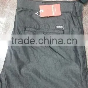 Cotton Stretched Skinny Mens Khaki Pant and Trouser thumbnail-4