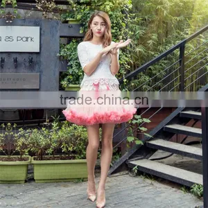 2017 Ladies Fashionable Short Skirt Cute Tutu Pleated Skirts thumbnail-4
