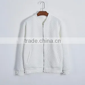 100%cotton Runway Casual Baseball Cloth Jacket thumbnail-1