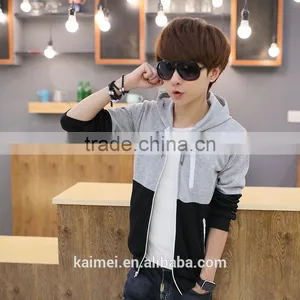 2017 New Design Popular Life Fleece Men's Sports Hoodie CVC (60/40) thumbnail-2