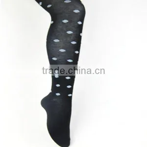 Custom Design Tights Young Girls Black Tights thumbnail-3