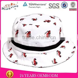 Print Logo 100% Cotton Wholesale Bucket Hat Cheap Custom How Bucket Hat To Make thumbnail-1