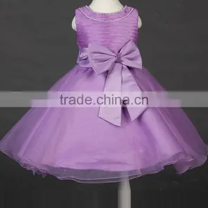 Special Design Bulk Girls Cotton Frock Designs Flower Wholesale Girls Party Dresses thumbnail-1