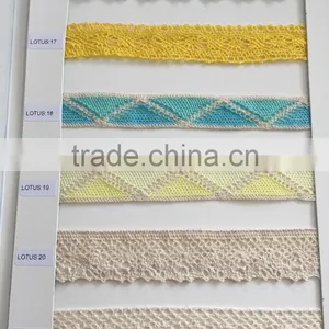 New Style Polyester Customized Colorful Lace thumbnail-1