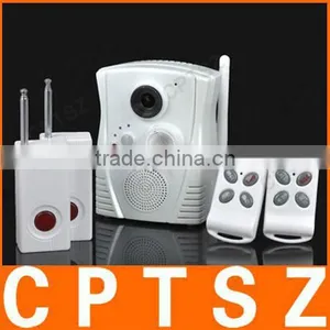 Wireless WIFI Day Night Infrared IP Camera With PIR Function and Door Sensor, Supports Mobile View thumbnail-1