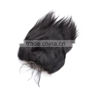 Brazilian Human Hair Kinky Straight Lace Frontal With 360 Lace Band thumbnail-6