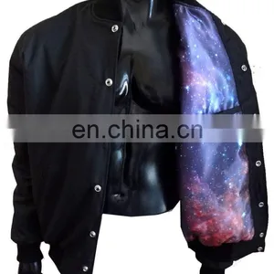 2017 New Design Men Varsity Spring Season Jacket thumbnail-4
