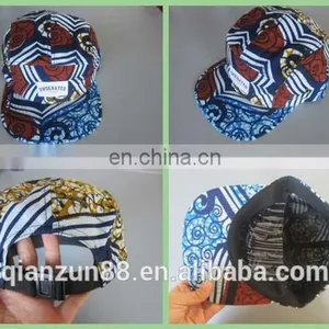 Custom Leather Patch Label 5 Panel/ 5-panel Camper Hat thumbnail-2