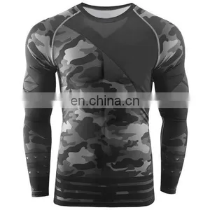 Mma Rash Guard Sublimation Compression Shirt thumbnail-1