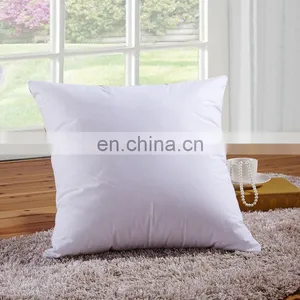 Down Like Microfiber White Cushion Insert Down Alternative Cushion Pad thumbnail-2