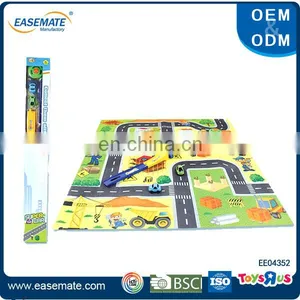 Plastic Track Toy Kids Carpet Play Set for Sale thumbnail-1