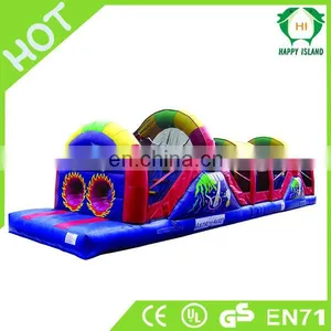 HI New Customized PVC Cheap Inflatable Football Helmet Tunnel for Sale thumbnail-4