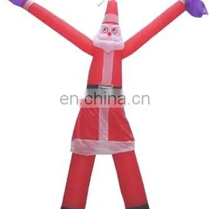 Good Quality Inflatable Santa Claus Air Dancer for Advertising,inflatable Santa Sky Guy thumbnail-1