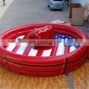 2017 Most Popular Machine Outdoor Sport Games Adults Inflatable Rodeo Bull thumbnail-1