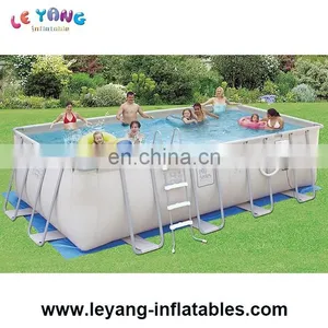 Inflatable Equipment for Adult / Rectangle Metal Frame Swimming Pool / Above Ground Rectangular Pool thumbnail-2