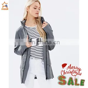 Wind Breaker Four Pocket Winter Leather Jacket Women thumbnail-1