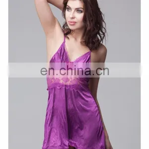 BeautIful Babydoll Dress With G-String thumbnail-1