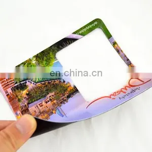 Wholesale OEM Design Printed Custom Souvenir Photo Magnets thumbnail-3