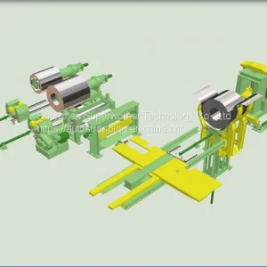 Industrial Automatic Coil Packing Line For Non Ferrous Metal Factories thumbnail-3
