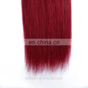 10-26inch Grade 8a Indian Straight Virgin Hair Red Color Cheap Indian Remy Human Hair Weaving thumbnail-5