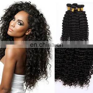 Bohemian Wet And Wavy Indian Remy Hair Weave Deep Curl Indian Hairstyle For Long Hair thumbnail-1