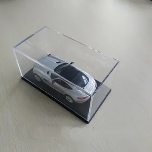 Customize Clear Acrylic Display Box Plexi Storage Case With Base thumbnail-4