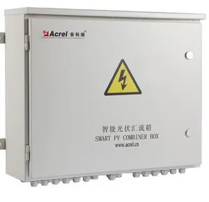 8 Solar String PV Monitor Array dc Combiner Box With 2KV SPD Photoelectric Isolation thumbnail-1