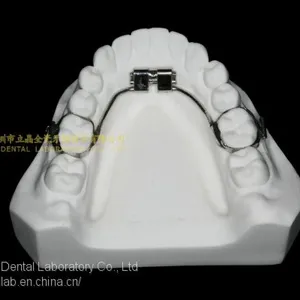 Space Expanders, Nance Appliance, Helix Appliance, Pendulum Appliance, ﻿﻿﻿﻿Porter Appliance, Fixed Lingual Expander, Sagittal Screw Appliance, Hyrax Rapid Palatal Expander, Orthodontic Retainers, Dental Orthodontic Appliance, Laboratoire Dentaire, Dentall thumbnail-3