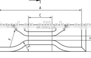 ISO 037 Dumbbell Cutter for Rubber Tensile Shear Test thumbnail-6
