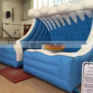 Blue Wave Adult Inflatable Surf Simulator Mechanical Surfboard Games For Events thumbnail-5