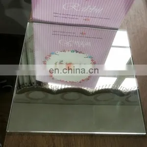 Frameless Hot Sell Wall Mounted Decorative Silver Mirror thumbnail-1
