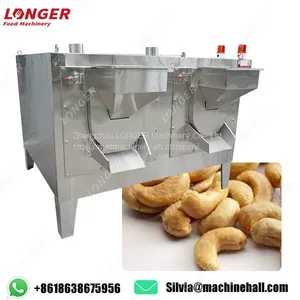 High Quality Cashew Drum Roaster Cashew Nut Roaster Machine Price thumbnail-1
