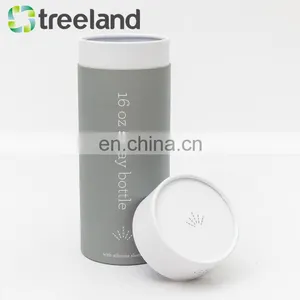Rigid Round Box 3 Piece Telescopic Paper Tube T-shirt Packaging thumbnail-3