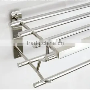 Wesda Stainless Steel and Alloy Bathroom Towel Shelf & Clothes Shelf 090 thumbnail-5