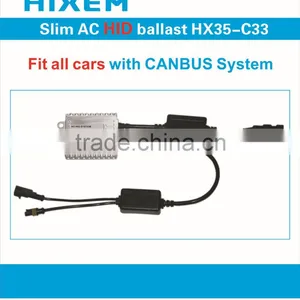 HX35-C33 CANBUS Ballast 2015 New Unviersal Canbus HID AC Slim 35w Fit for 99% CARS thumbnail-1
