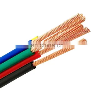 H07V-K 14awg Mica Typed Fiberglass Braid Flexible Copper PVC Insulated Electrical Cable Wire thumbnail-5