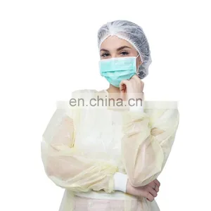 Morntrip Non Woven Polypropylene Protection Waterproof Disposable Isolation Gown thumbnail-2